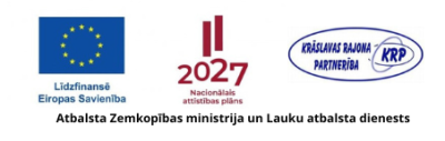 Līdzfinansē ES, NAP 2027, KRP logo