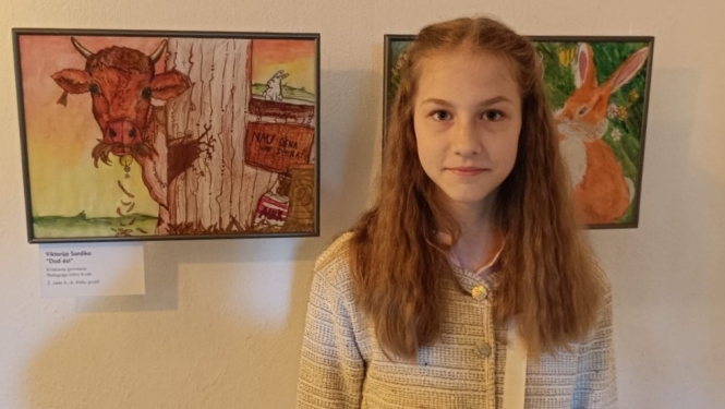 Viktorija un viņas glezna