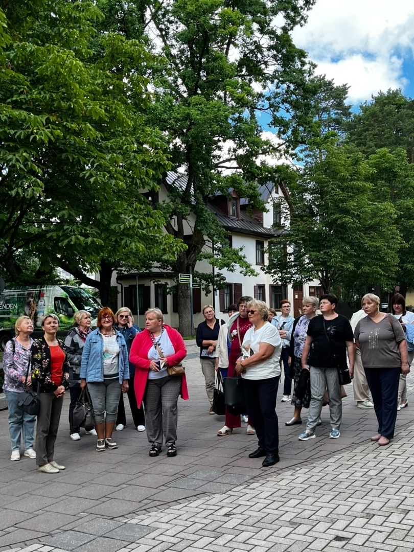 Bibliotekāru grupa ekskursijā