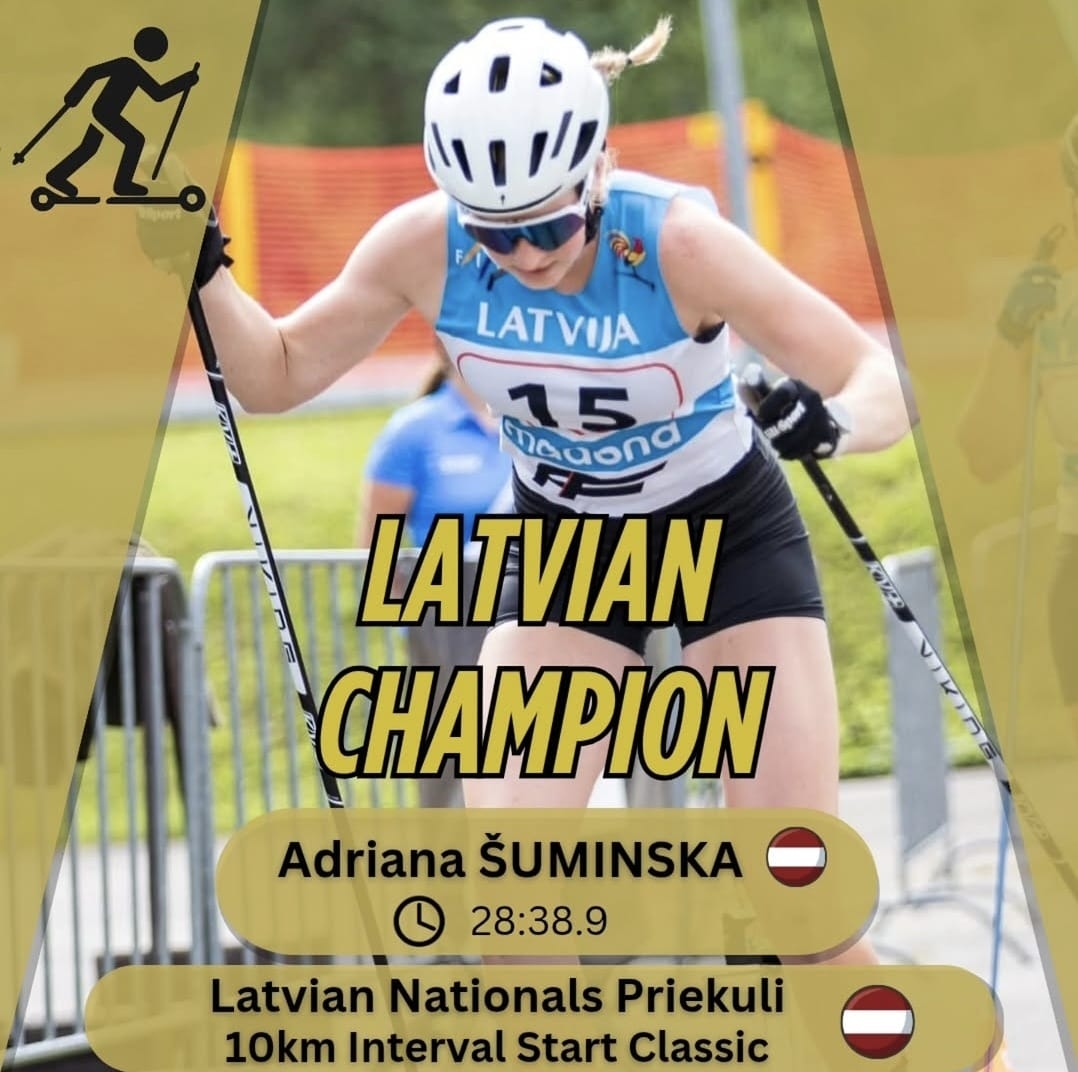 Adriāna sacensību trasē