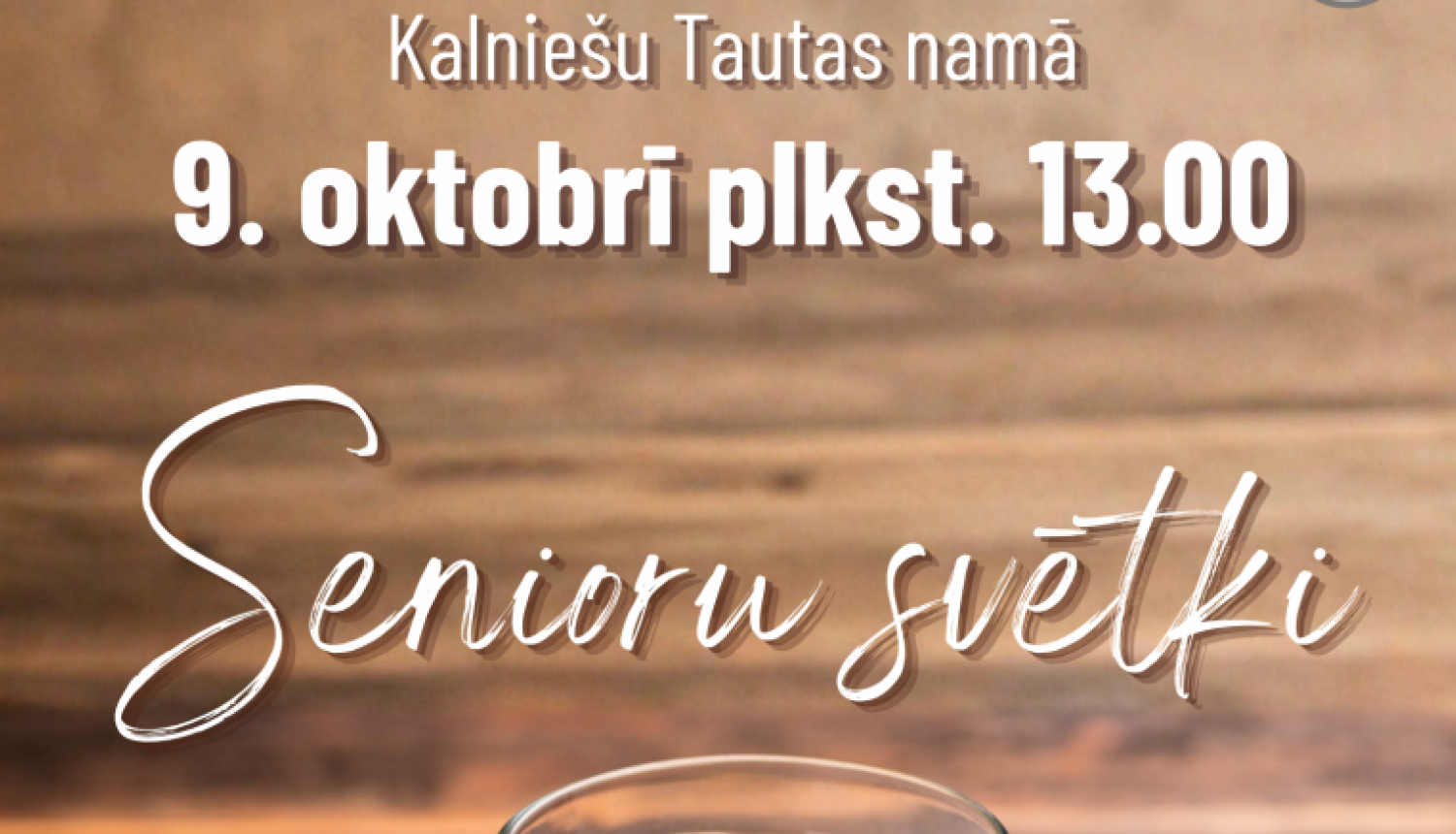 Tēja ar citronu un ingveru uz galda. Pasākuma afiša