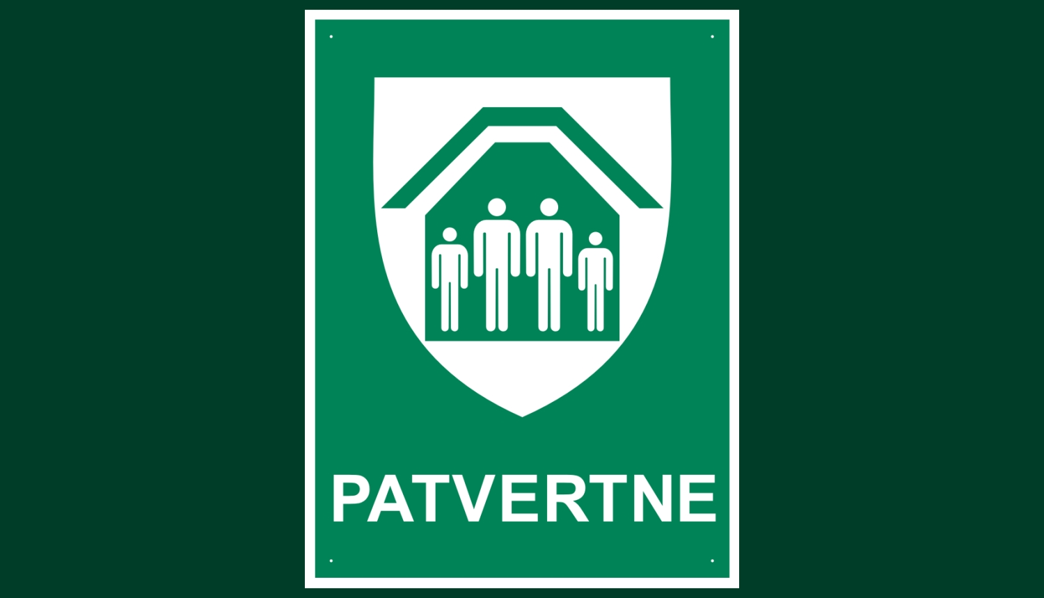 Patvertnes zīme