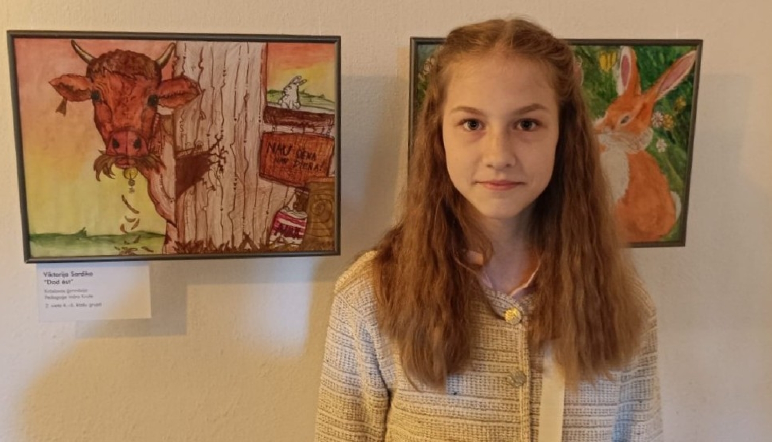 Viktorija un viņas glezna
