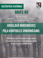 Bruņoti karavīri. Pūļa kontroles vingrinājuma afiša