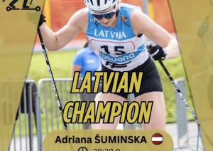 Adriāna sacensību trasē