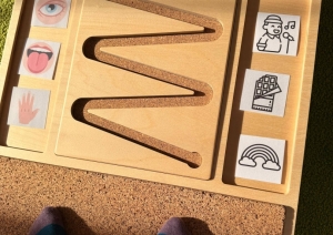 Koordinācijas un maņu attīstības mācību materiāls