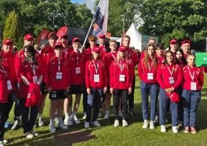 Krāslavas novada sportistu delegācija