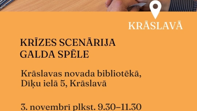 Buklets uz galda